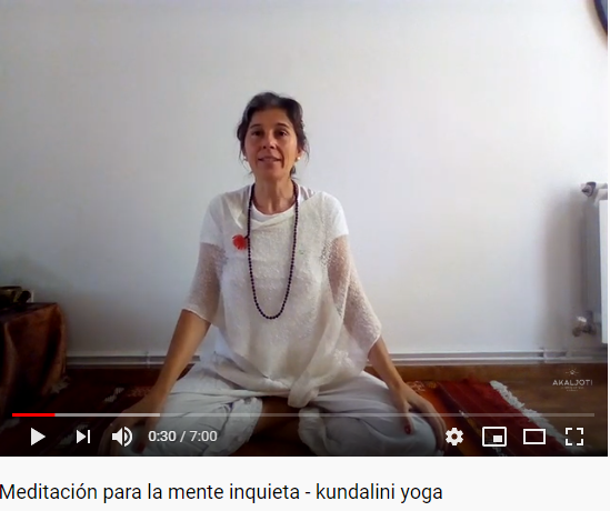 Meditacion para la mente inquieta YOUTUBE akaljoti yoga